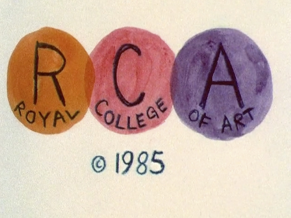 Still from a 1985 RCA graduation film