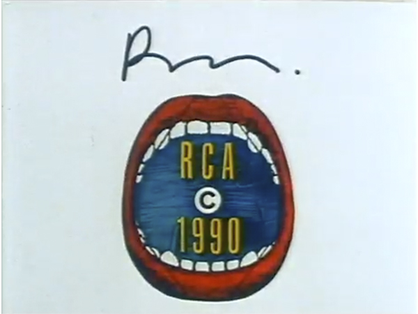 Still from a 1990 RCA graduation film