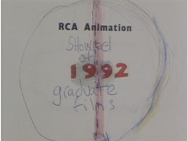 Still from a 1992 RCA graduation film